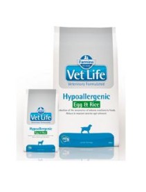 V VET LIFE HYPOALLERG DOG EGG&RI