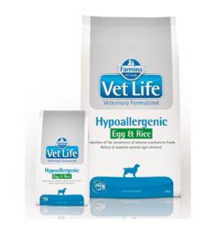 V VET LIFE HYPOALLERG DOG EGG&RI