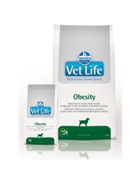 V VET LIFE NAT DOG OBESITY 12KG