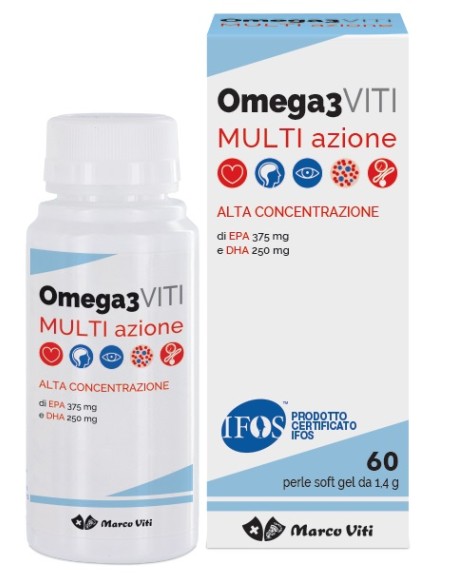 OMEGA3 VITI MULTIAZIONE 60 PERLE