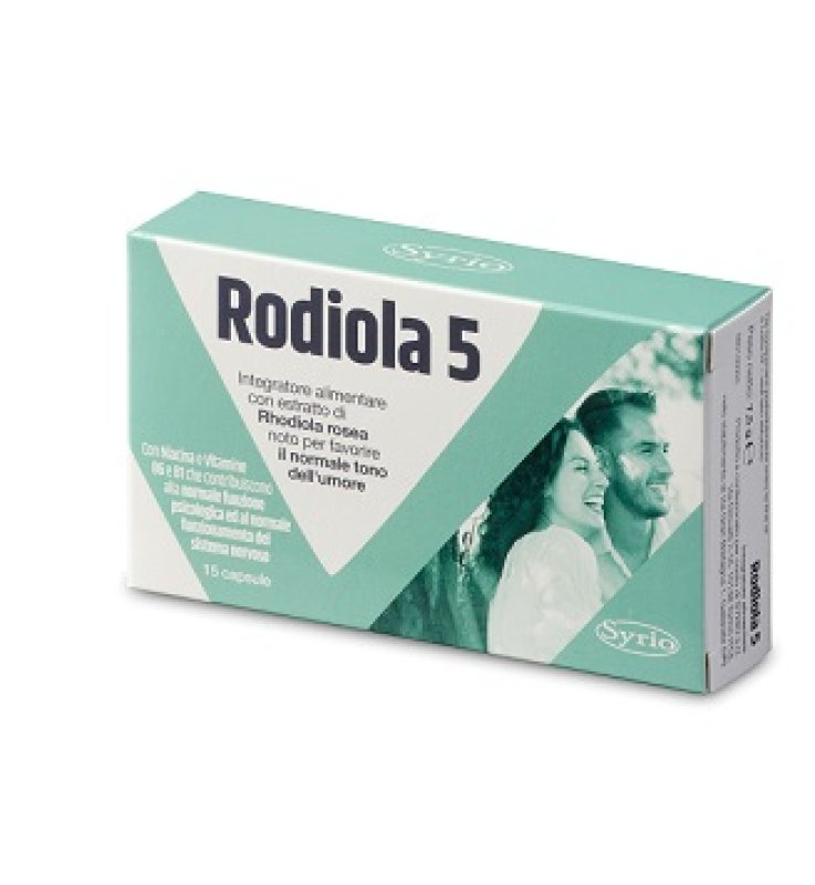 RODIOLA 5 15 Cpr         SYRIO