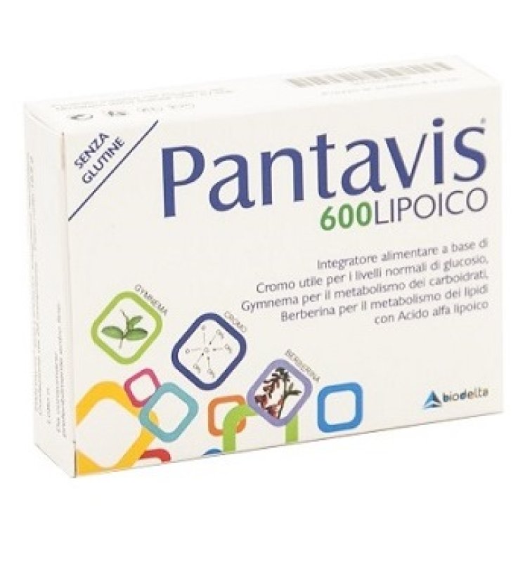 PANTAVIS 600 LIPOICO 20 COMPRESSE