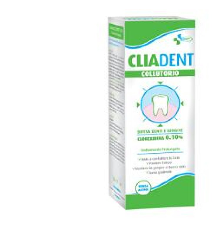 CLIADENT COLLUTORIO 0,1% CLOREXIDINA 200 ML
