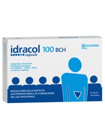 IDRACOL 100 BCH INTEGRATORE ALIMENTARE STIPSI E TRANSITO INTESTINALE ASTUCCIO 20 CAPSULE