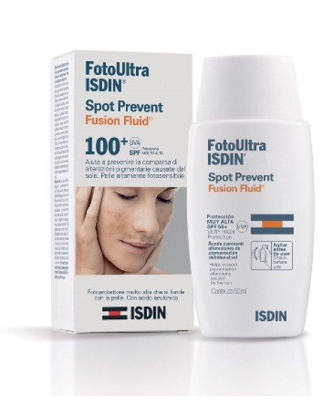 FOTO ULTRA ISDIN SPOT PREVENT FUSION FLUID 100+ 50 ML