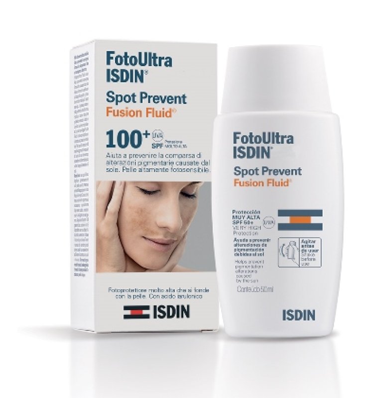 FOTO ULTRA ISDIN SPOT PREVENT FUSION FLUID 100+ 50 ML FOTO ULTRA ISDIN SPOT PREVENT FUSION FLUID 100+ 50 ML