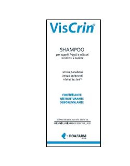 VISCRIN SHAMPOO CAPELLI FRAGILI E SFIBRATI TENDENTI A CADERE200 ML