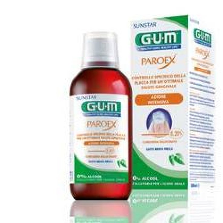 GUM PAROEX 0,2 COLLUTORIO CHX 300 ML GUM PAROEX 0,2 COLLUTORIO CHX 300 ML