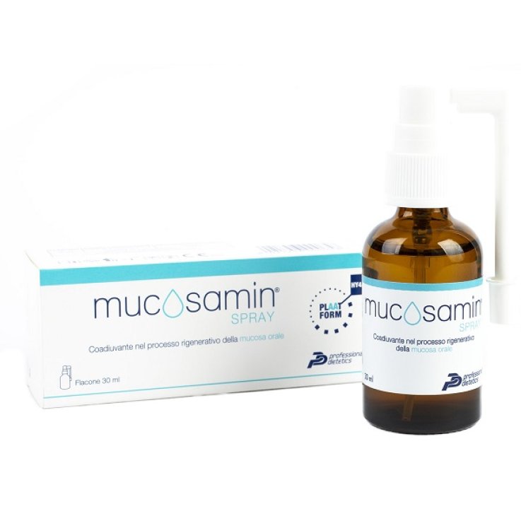 SPRAY MUCOSAMIN 30 ML CON EROGATORE A CANNULA SPRAY MUCOSAMIN 30 ML CON EROGATORE A CANNULA