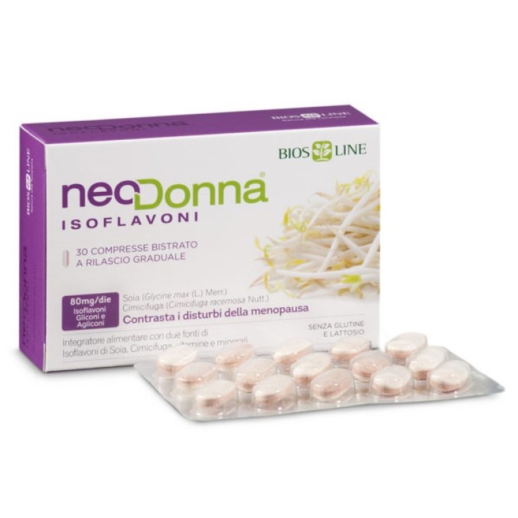 BIOSLINE NEODONNA ISOFLAVONI BISTRATO 30 COMPRESSE BIOSLINE NEODONNA ISOFLAVONI BISTRATO 30 COMPRESSE