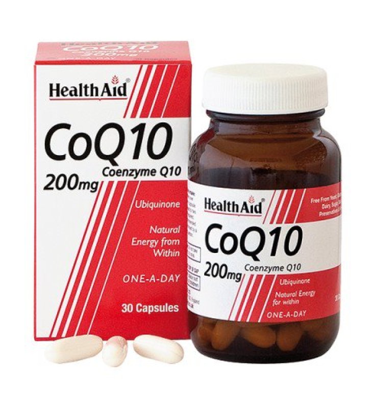 COQ10 COENZYME Q10 200MG 30CPS COQ10 COENZYME Q10 200MG 30CPS