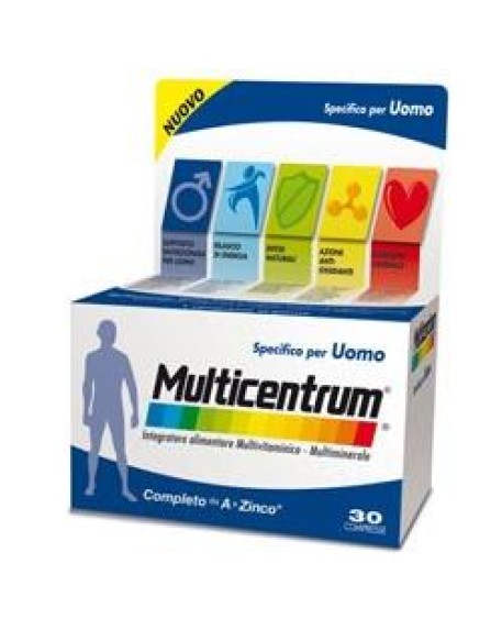 MULTICENTRUM UOMO 30 COMPRESSE