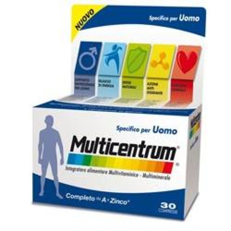 MULTICENTRUM UOMO 30 COMPRESSE MULTICENTRUM UOMO 30 COMPRESSE