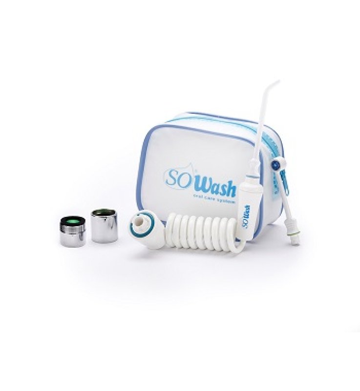 CONFEZIONE CON SISTEMA SOWASH,TESTINA IDROPULSORE, TESTINA IDROGETTO, FILTRO CON ADATTATORE E BORSA PORTA-SOWASH