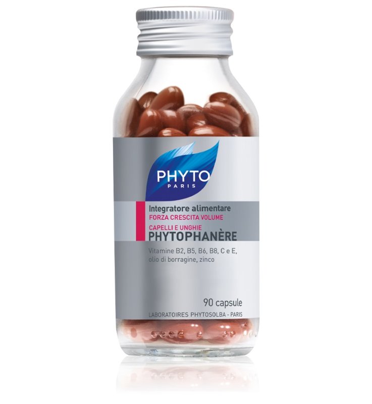 PHYTO PHYTOPHANERE INTEGRATORE ALIMENTARE CAPELLI/UNGHIE 90CAPSULE NUOVA FORMULA ALLO ZINCO