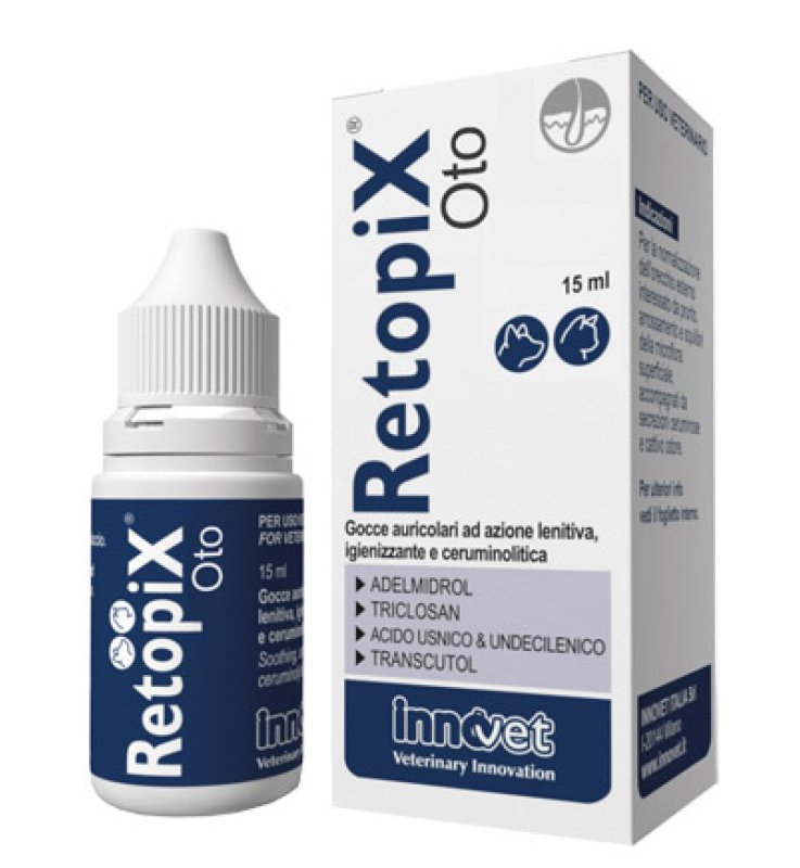 RETOPIX OTO GOCCE AURICOLARI FLACONE CONTAGOCCE 15 ML