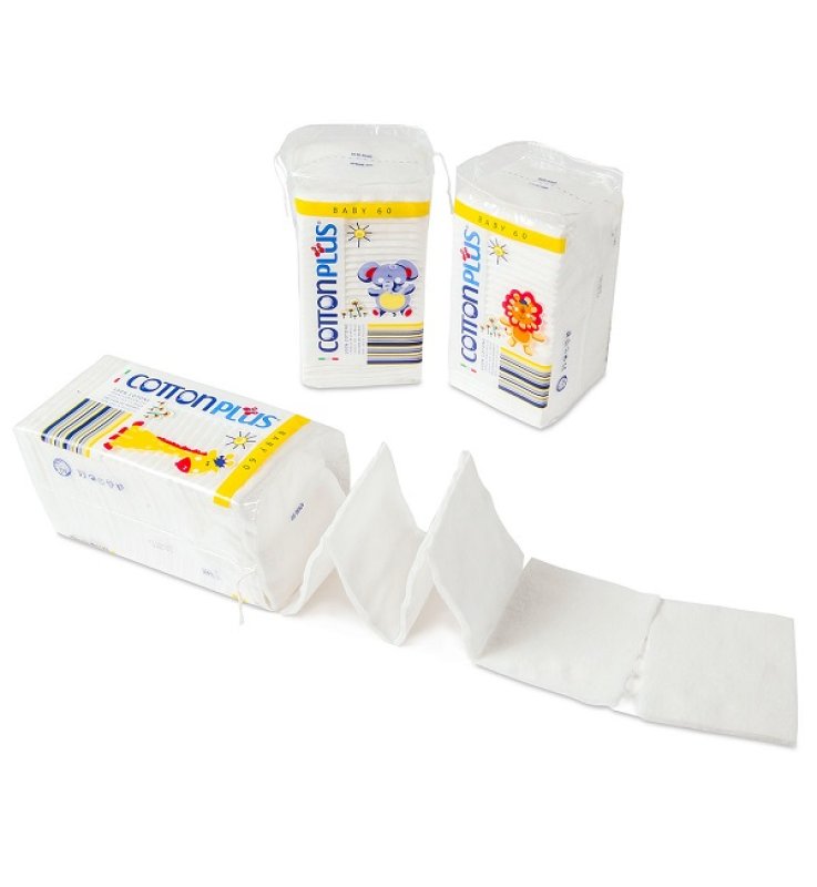COTTONPLUS Quadrotti 60pz