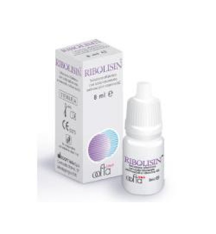 SOLUZIONE OFTALMICA RIBOLISIN MULTIDOSE 1 FLACONE 8ML SOLUZIONE OFTALMICA RIBOLISIN MULTIDOSE 1 FLACONE 8ML