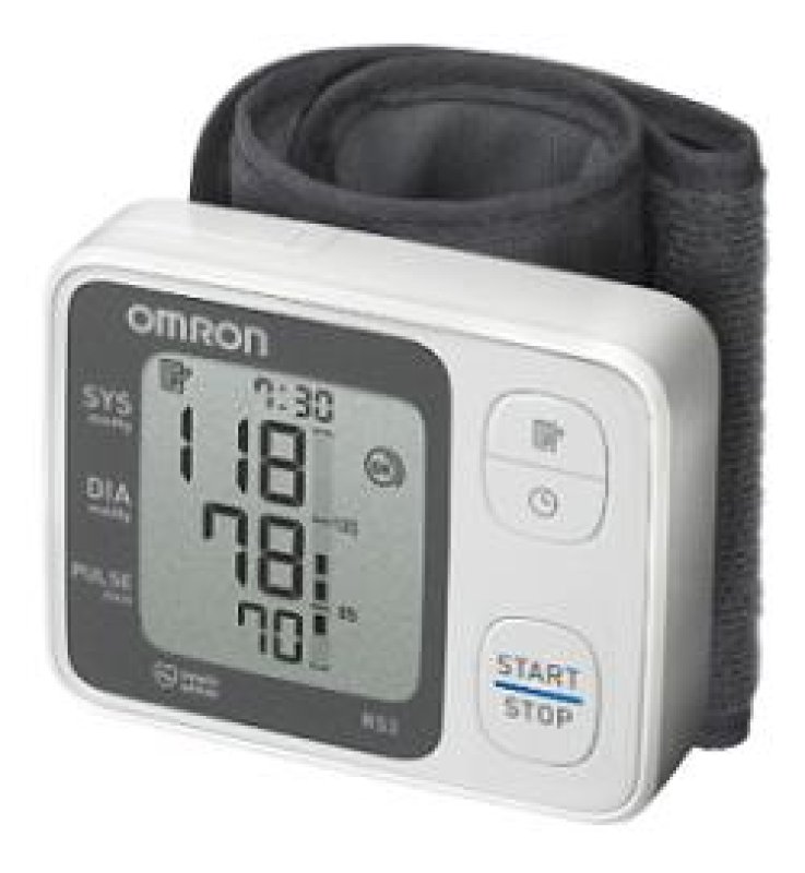 OMRON MISURATORE DI PRESSIONE DA POLSO RS3 OMRON MISURATORE DI PRESSIONE DA POLSO RS3