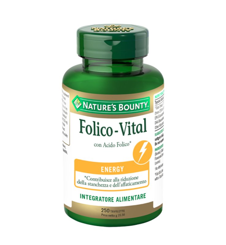 NATURE'S B.Folic Vital 250 Tav