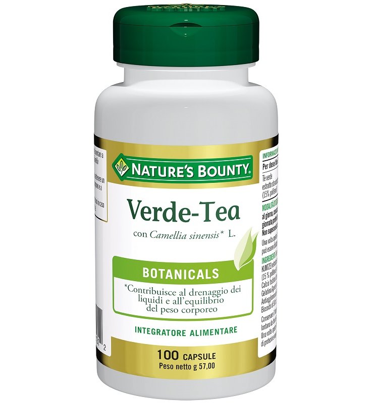 NATURE'S B.VERDE TEA 100CPS