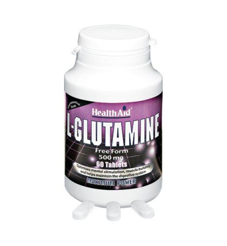 GLUTAMINA 60TAV 500MG HEALTHAID
