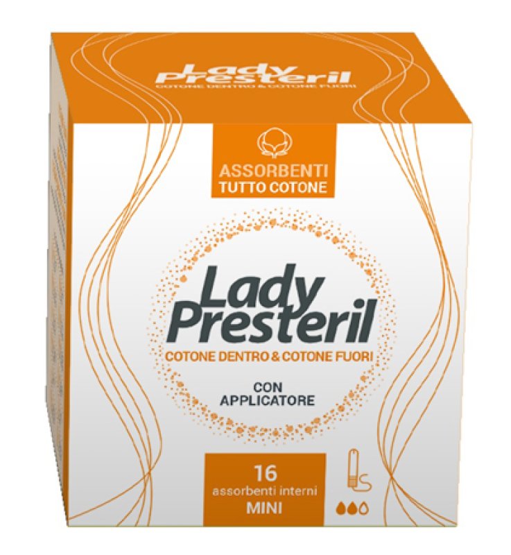 LADY PRESTERIL ASSORBENTI INTERNI MINI 16 PEZZI