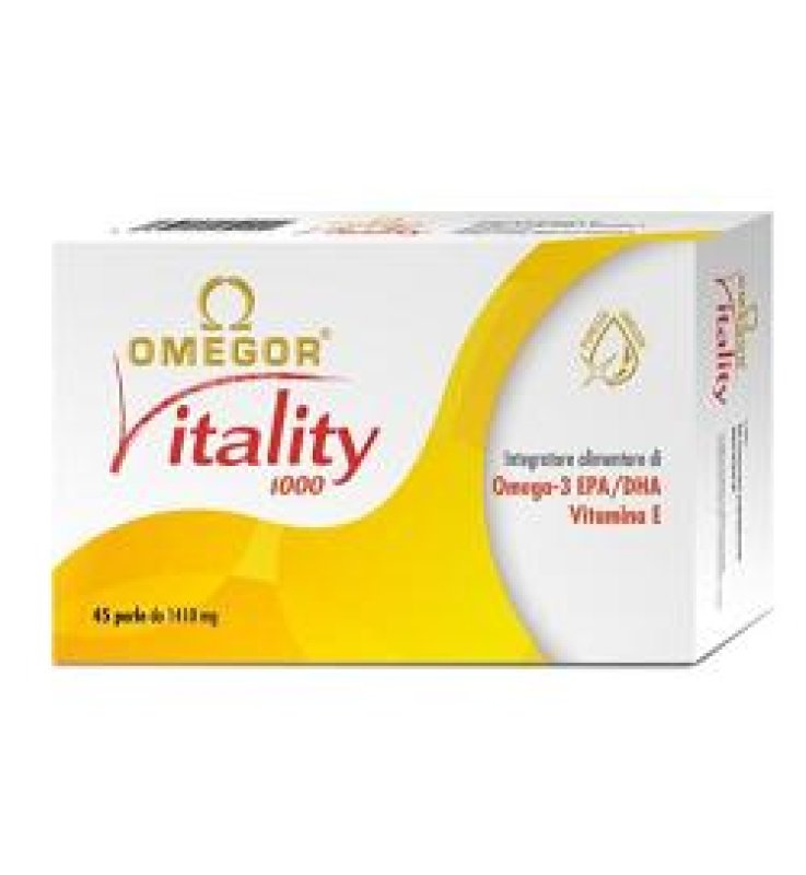 OMEGOR VITALITY 1000 30 CAPSULE MOLLI DA 1,4 G OMEGOR VITALITY 1000 30 CAPSULE MOLLI DA 1,4 G