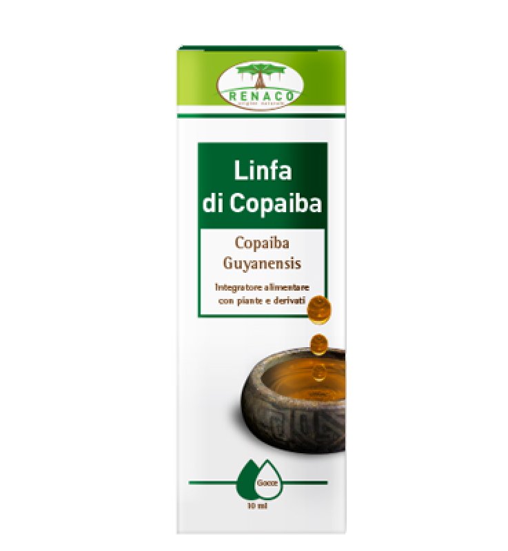LINFA DI COPAIBA GTT 10ML RENACO LINFA DI COPAIBA GTT 10ML RENACO