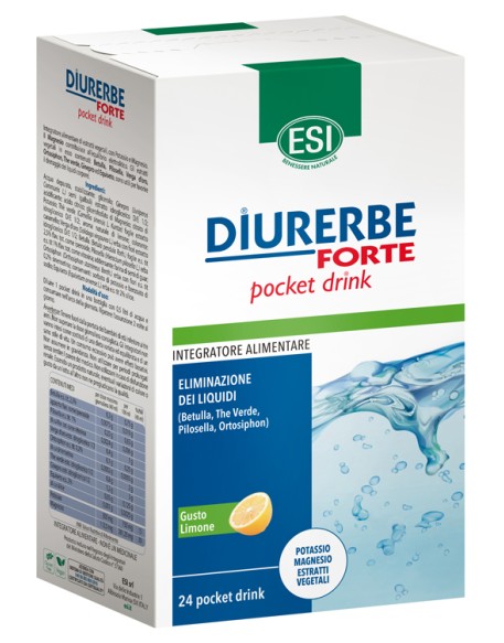 ESI DIURERBE FORTE POCKET DRINK LIMONE 24 X 20 ML