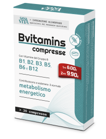 SANAVITA B-VITAMINS 30CPR