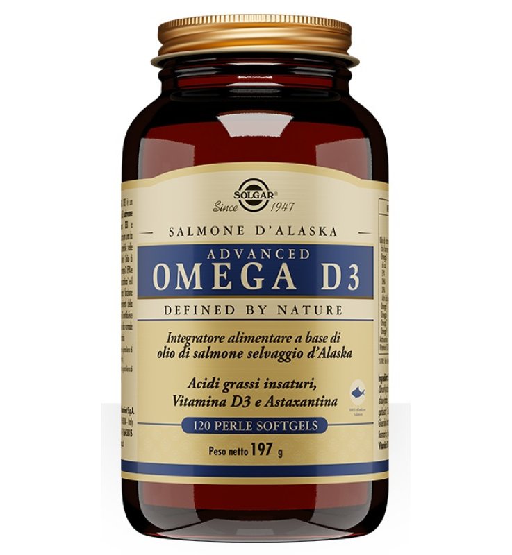 ADVANCED OMEGA D3 120 PERLE SOFTGELS