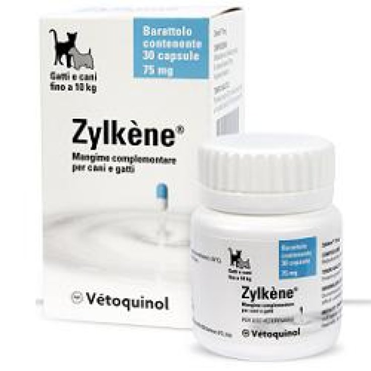 ZYLKENE CANI/GATTI 30 CAPSULE 75 MG ZYLKENE CANI/GATTI 30 CAPSULE 75 MG