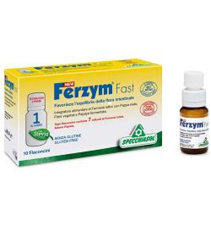 NEW FERZYM FAST 10 FLACONCINI 8 ML NEW FERZYM FAST 10 FLACONCINI 8 ML