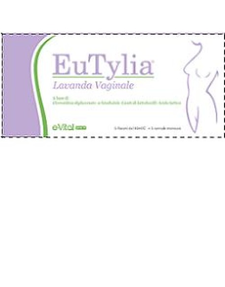 EUTYLIA LAVANDA VAGINALE 5 FLACONI 140 ML + 5 CANNULE MONOUSO