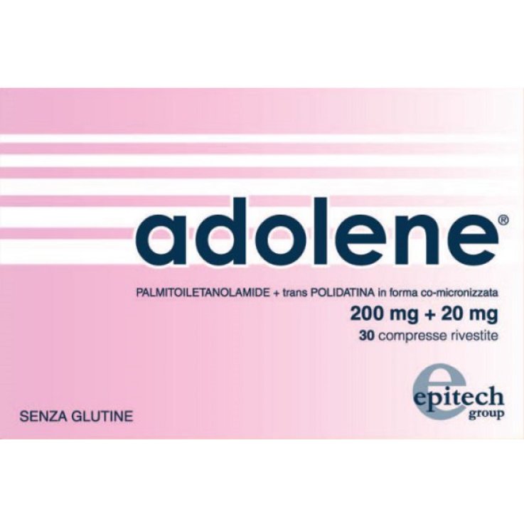 ADOLENE 200MG+20MG 30 COMPRESSE ADOLENE 200MG+20MG 30 COMPRESSE