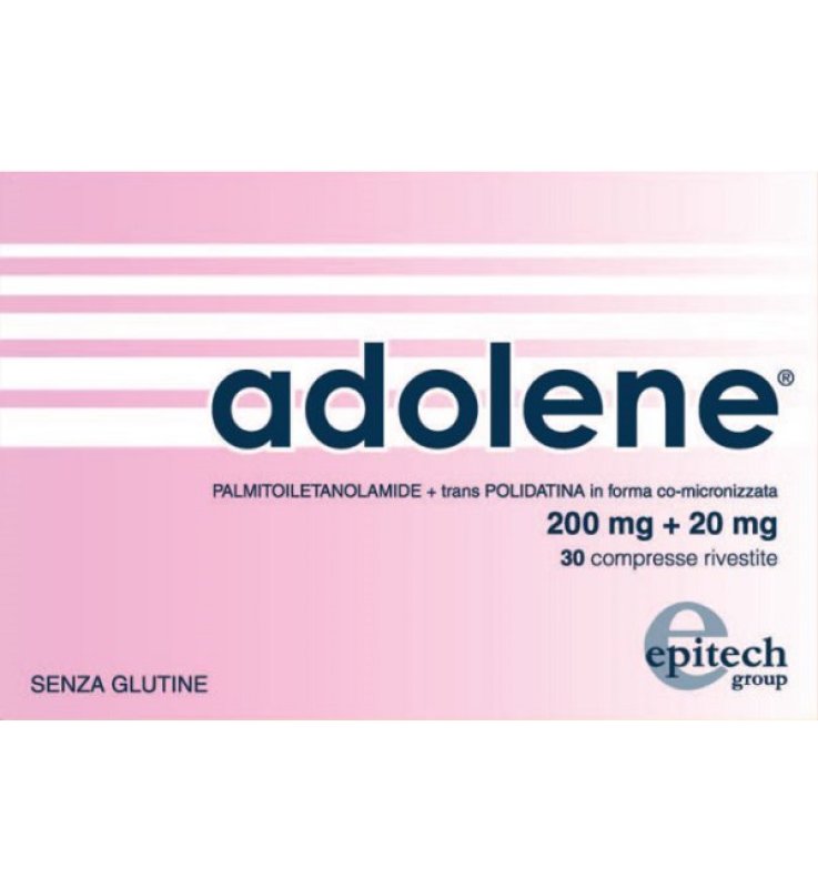 ADOLENE 200MG+20MG 30 COMPRESSE