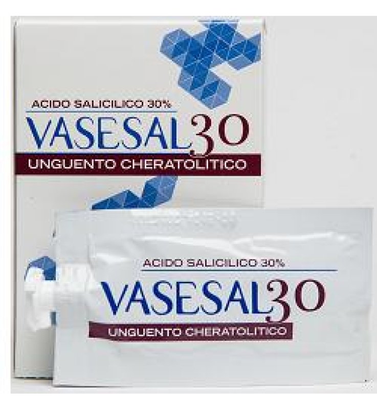 VASESAL 30 6 BUSTINE UNGUENTO CHERATOLITICO