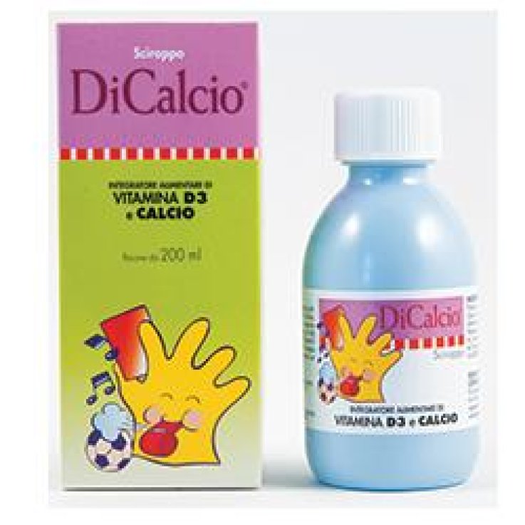 DICALCIO SCIROPPO MUCOLITICO INTEGRATORE ALIMENTARE DI CALCIO E VITAMINA D3 200 ML DICALCIO SCIROPPO MUCOLITICO INTEGRATORE ALIMENTARE DI CALCIO E VITAMINA D3 200 ML