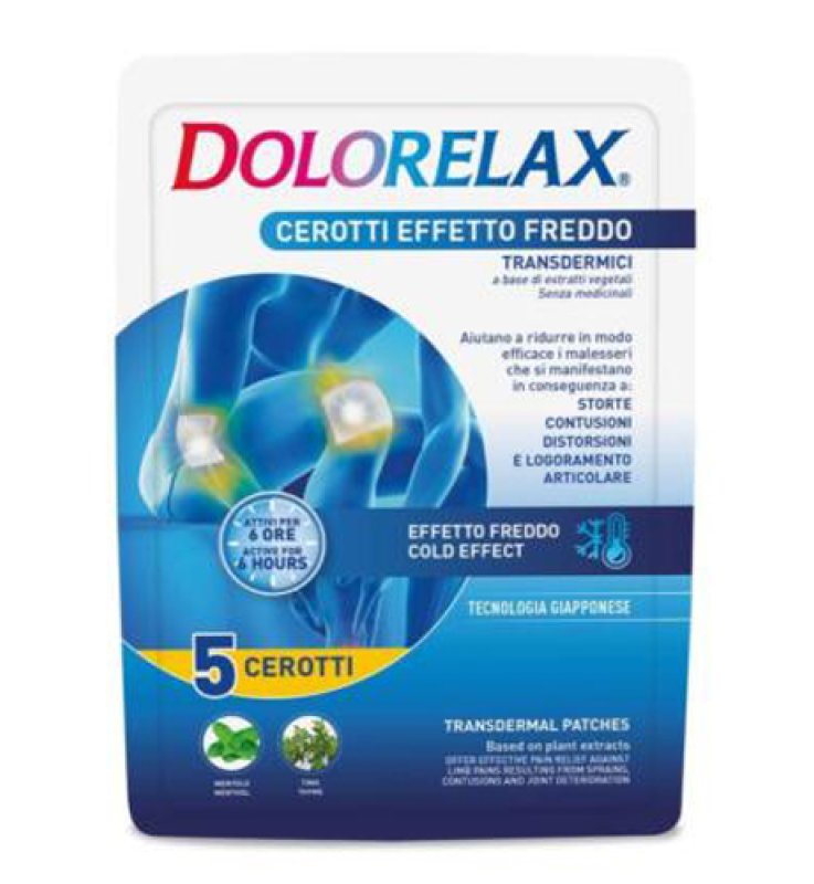 DOLORELAX CEROTTO EFFETTO FREDDO 5 PEZZI