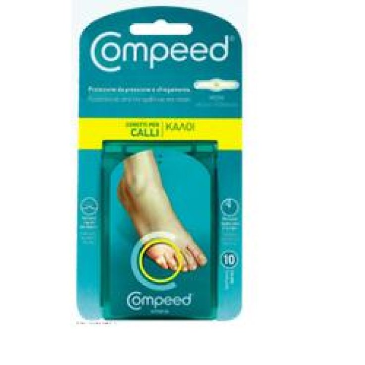 COMPEED CALLI CEROTTI FORMATO MEDIO 10 PEZZI COMPEED CALLI CEROTTI FORMATO MEDIO 10 PEZZI