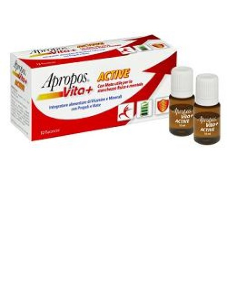 APROPOS VITA+ ACTIVE 12 FLACONCINI 10 ML