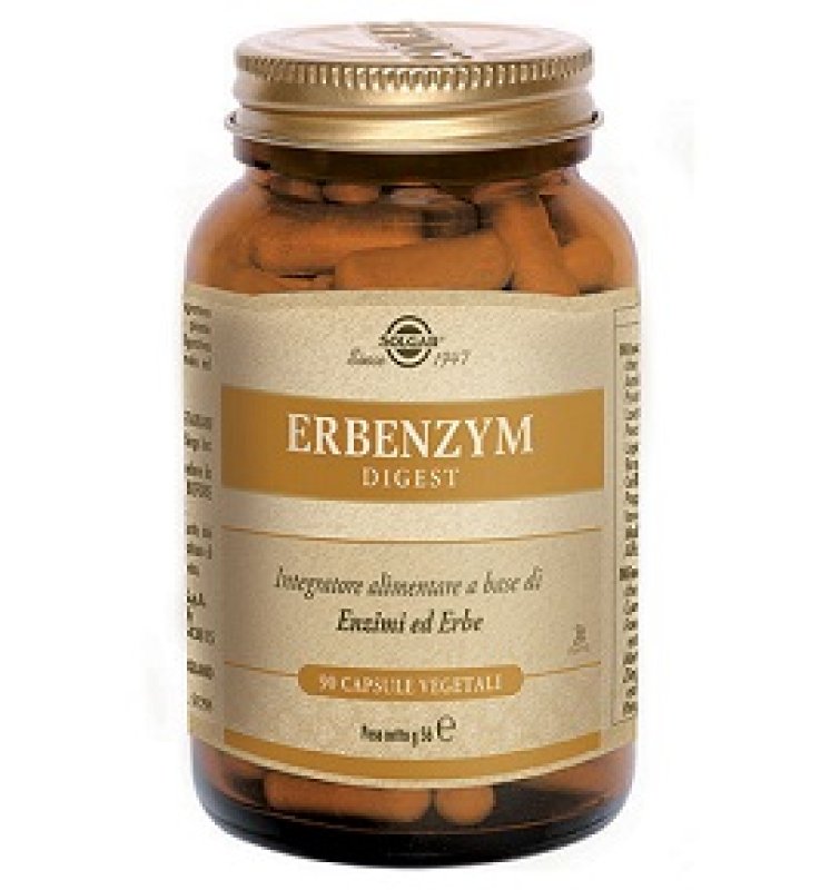 ERBENZYM DIGEST 90 CAPSULE VEGETALI FLACONE 56 G ERBENZYM DIGEST 90 CAPSULE VEGETALI FLACONE 56 G