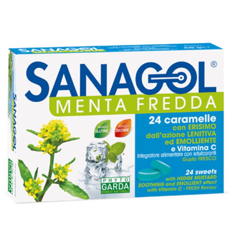 SANAGOL MENTA FREDDA 24 CARAMELLE