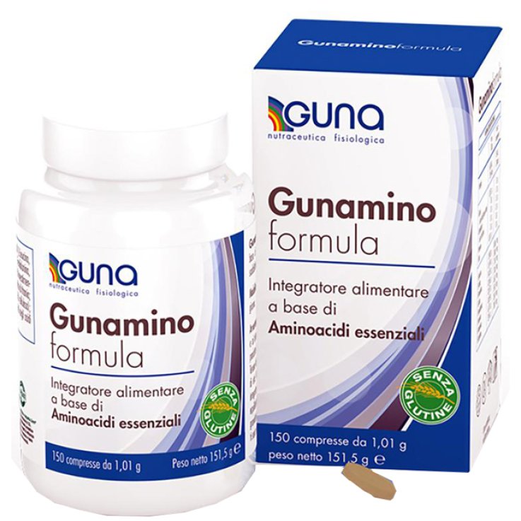 GUNAMINO FORMULA 150 COMPRESSE 151,50 G GUNAMINO FORMULA 150 COMPRESSE 151,50 G