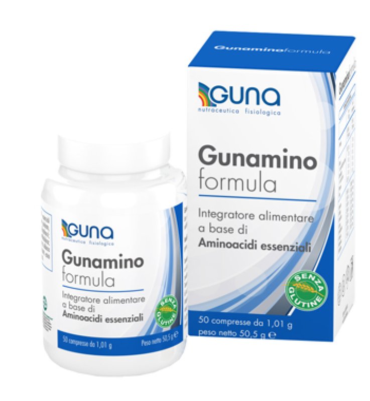 GUNAMINO FORMULA 50 COMPRESSE 50,50 G GUNAMINO FORMULA 50 COMPRESSE 50,50 G