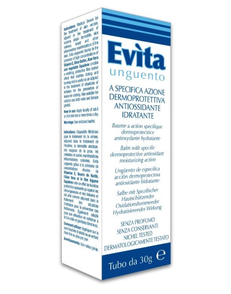 EVITA UNGUENTO A SPECIFICA AZIONE DERMOPROTETTIVA ANTIOSSIDANTE IDRATANTE 30 ML