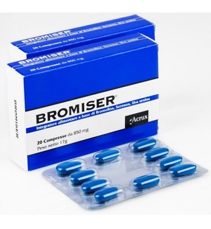 BROMISER 20 Cpr 850mg BROMISER 20 Cpr 850mg