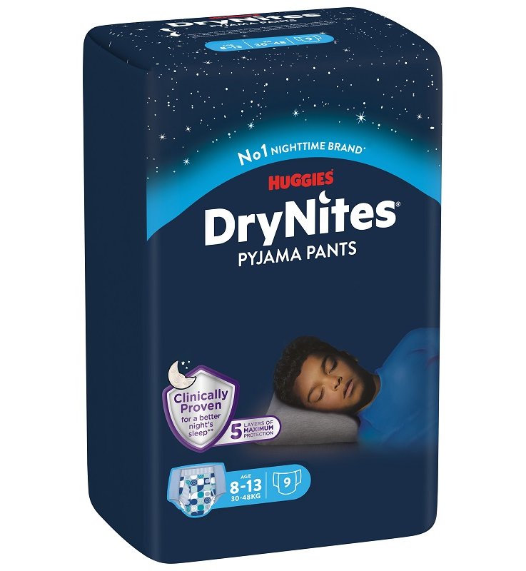 DRYNITES Boy 27-57Kg L  9pz