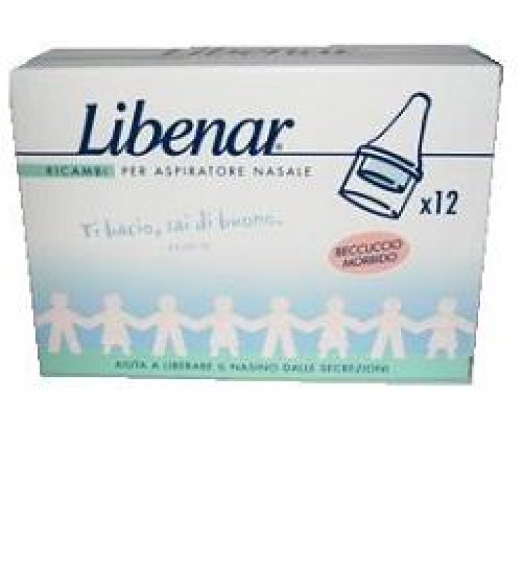 FILTRI ASPIRATORE NASALE LIBENAR 12 PEZZI FILTRI ASPIRATORE NASALE LIBENAR 12 PEZZI
